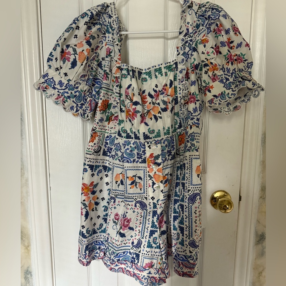 FARM Rio romper jumpsuit size L large